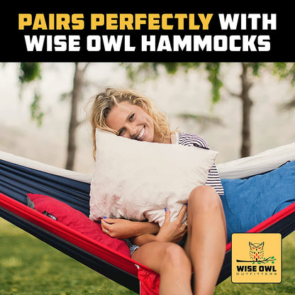 Camping Pillow - Camping Essentials and Travel Pillow for Airplanes, Camping, and Travel - Memory Foam Washable Pillow - Small/Medium